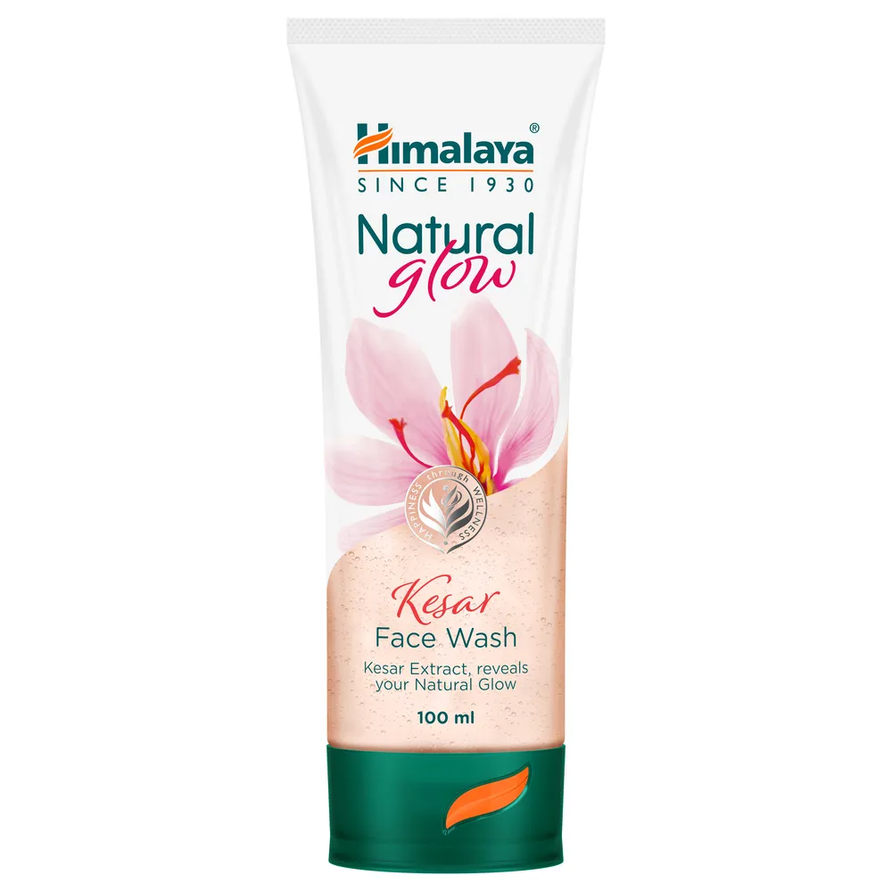 Himalaya Wellness Company Natural Glow Kesar Face Wash